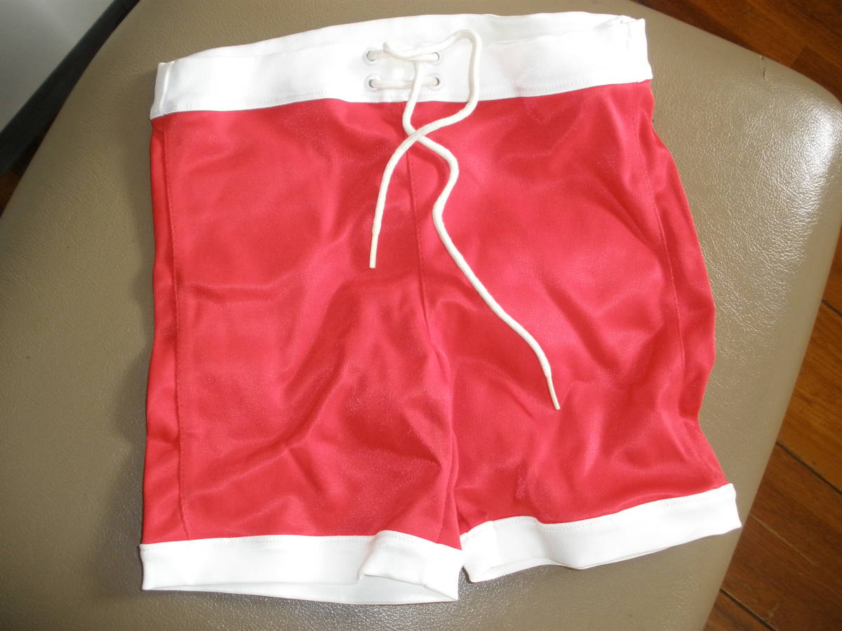 デットストック 未使用 光沢ナイロン 海パン 水着 ショートパンツ 70*907 ビンテージ 昭和レトロ拍卖