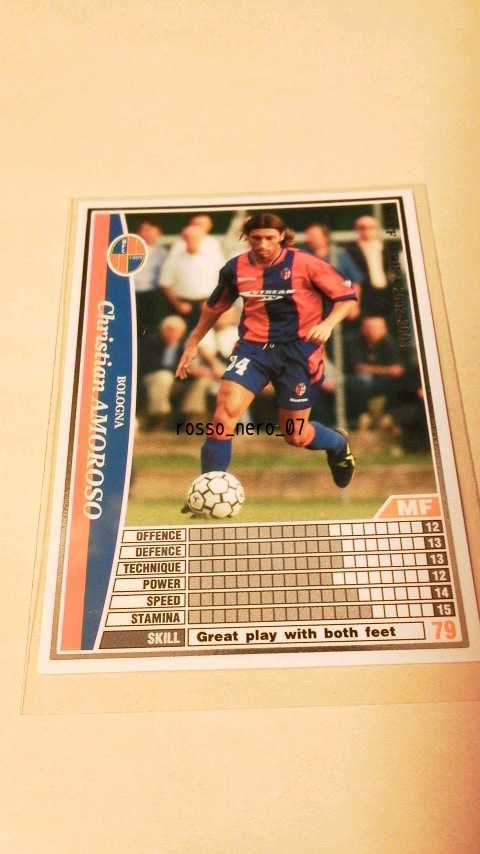 ☆WCCF2002-2003☆02-03☆024☆白☆クリスティアン・アモローゾ☆ボローニャ☆Christian Amoroso☆Bologna☆拍卖