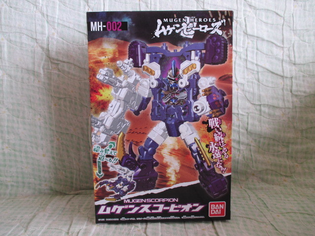 ムゲンヒーローズ★MH-002 ムゲンスコーピオン★3Dムゲンヒーローカード付属★新品未開封拍卖