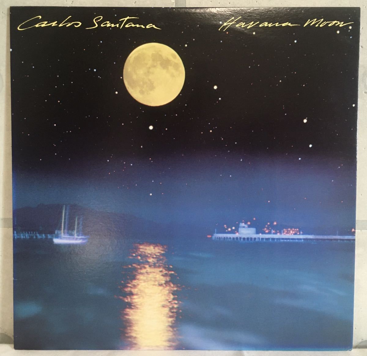 美盤 JPN LP / Carlos Santana (カルロス・サンタナ) - Havana Moon / Latin Rock Soul Funk AOR / CHUCK BERRY, BO DIDDLEY /拍卖
