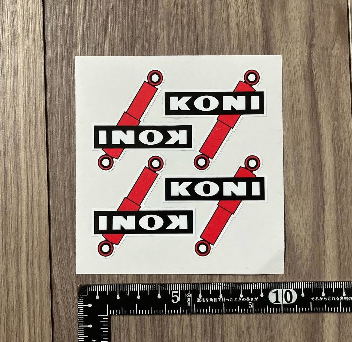 ★送料無料★KONI コニ カッティング ステッカー デカール セット拍卖