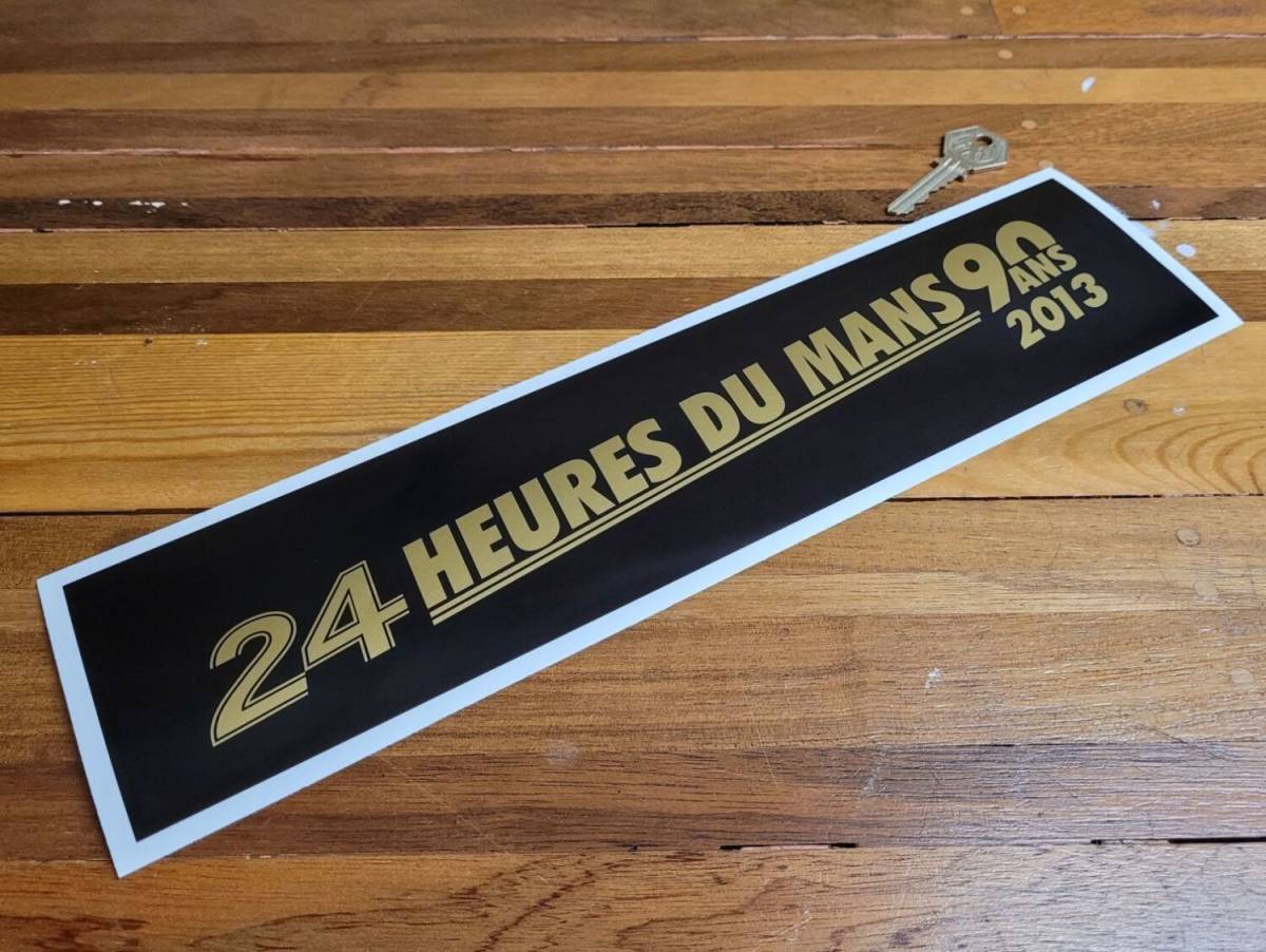 送料無料 24 Heures Du Mans 2013 ル・マン24時間レース ステッカー デカール セット 350mm × 80mm拍卖