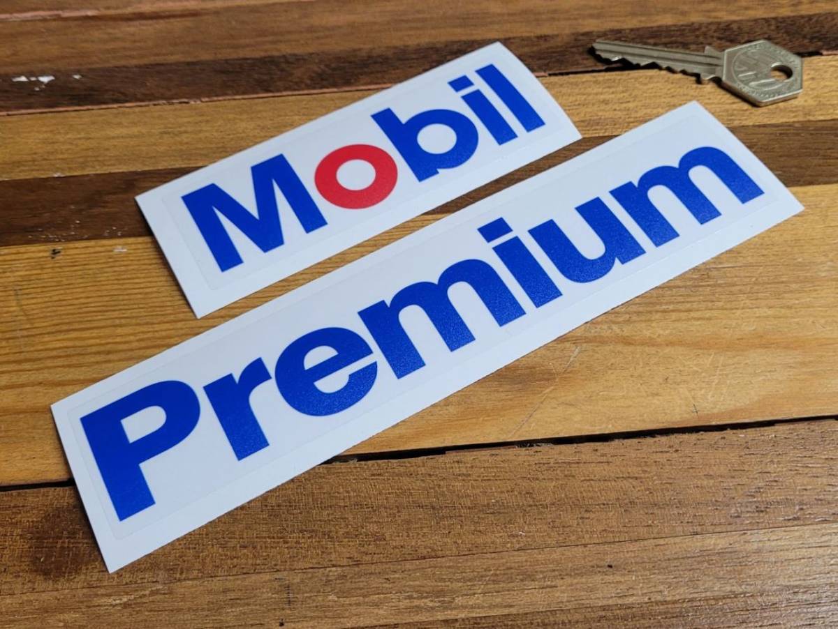 送料無料 Mobil Premium モービル ステッカー デカール セット クリア拍卖