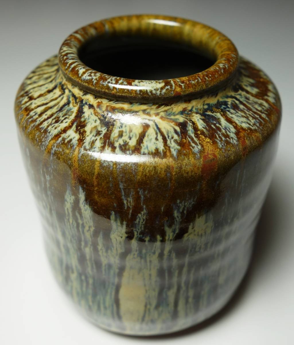 大正~昭和早期 茶道具 赤海鼠・窯変 茶入 水ノ平焼 仏教美術拍卖