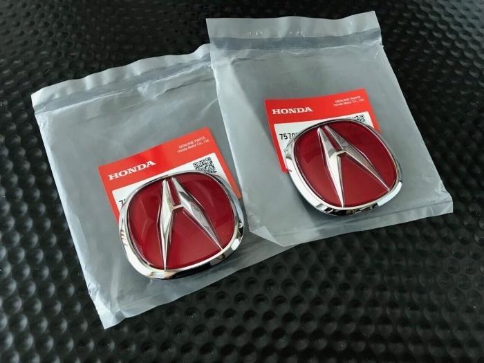★新品★ ホンダ純正 HONDA アキュラ インテグラ用 フロント と リヤ エンブレムset拍卖