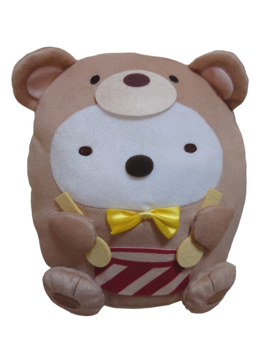 新品 映画 すみっコぐらし3 おおきなころっと ぬいぐるみ BIG Part1 ツギハギ工場のふしぎなコ しろくま かわいい拍卖