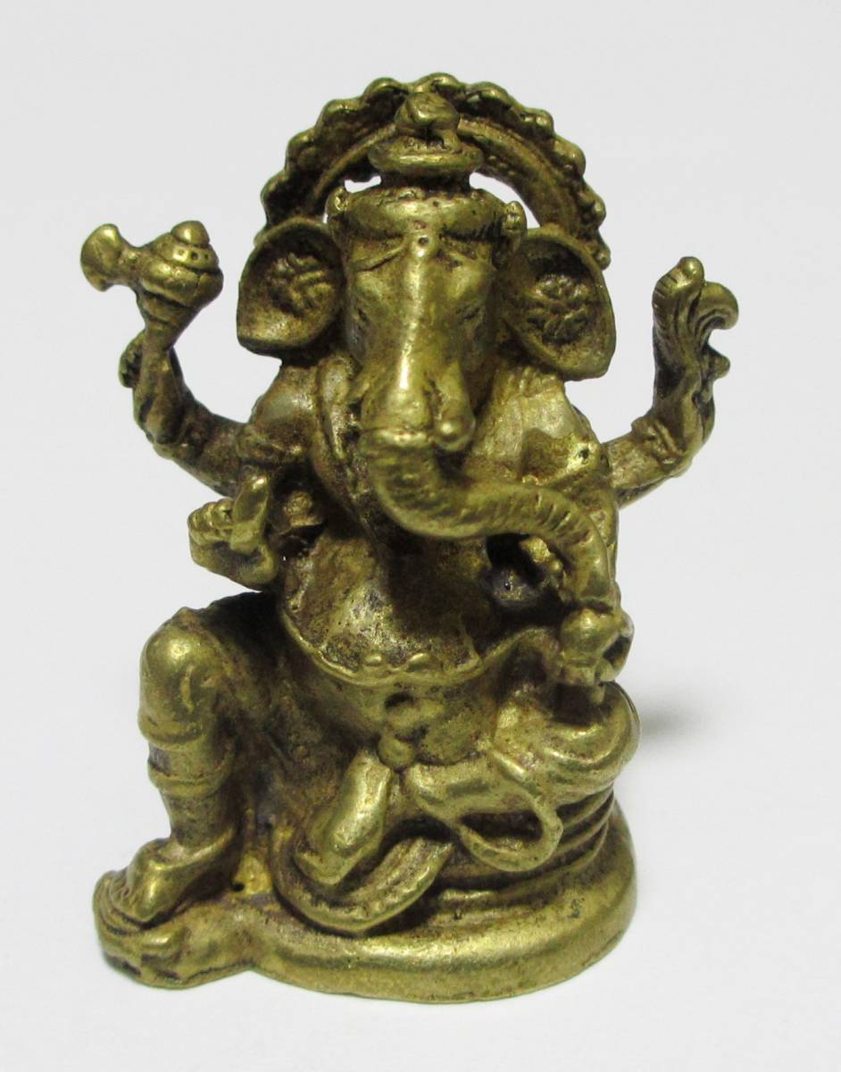 即決 jdp■ミニ神仏像■ ガネーシャ 14拍卖