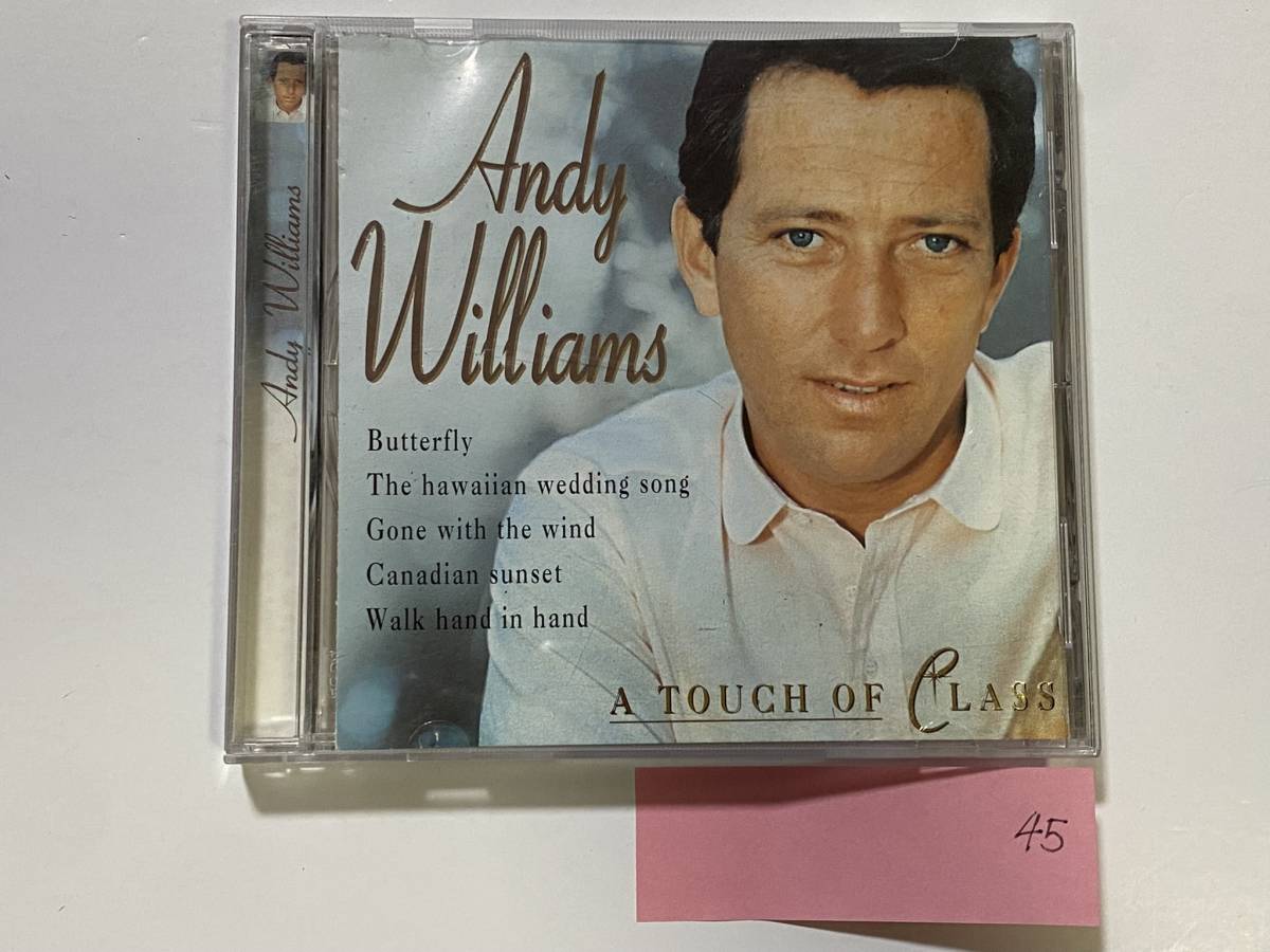 CH-45 輸入盤 ANDY WILLIAMS A TOUCH OF CLASS CD アンディウィリアムス/洋楽拍卖