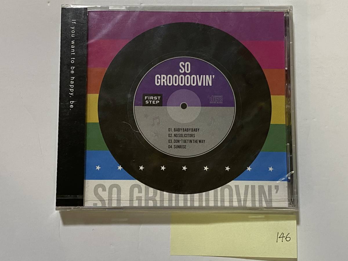 CH-146 新品 未開封 SO GROOOOOVIN' FIRST STEP CD 札幌 拠点 ソウル JAZZ FUNK バンド拍卖