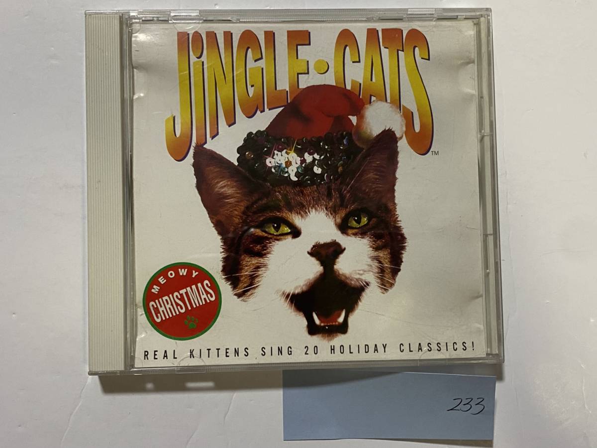 CH-233 Jingle Cats Meowy Christmas CD ジングルキャッツ ミャリークリスマス クリスマスソング X'mas music ネコが歌う ネコ好きに/廃盤拍卖