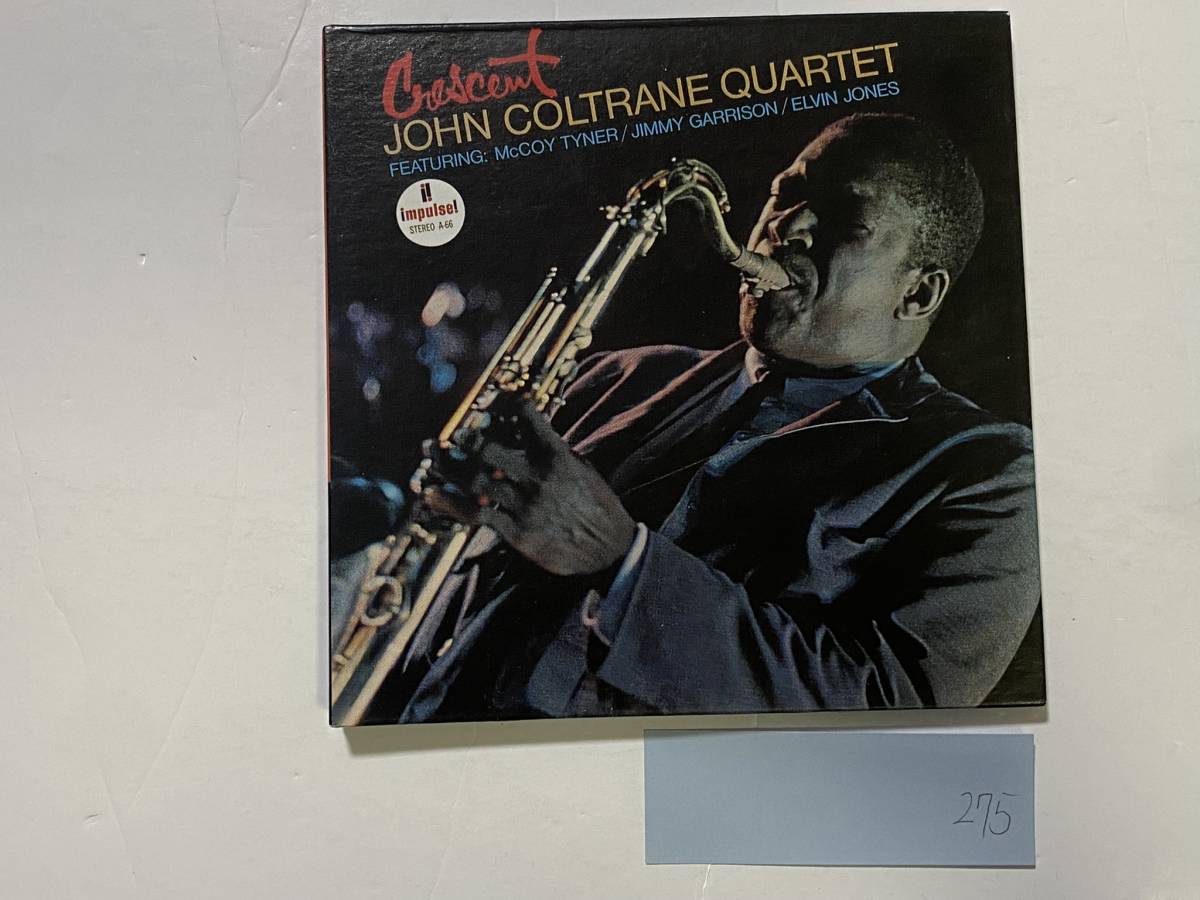 CH-275 JOHN COLTRANE CRESCENT CD 帯付 紙ジャケ ジョン コルトレーン クレッセント/ジャズ拍卖