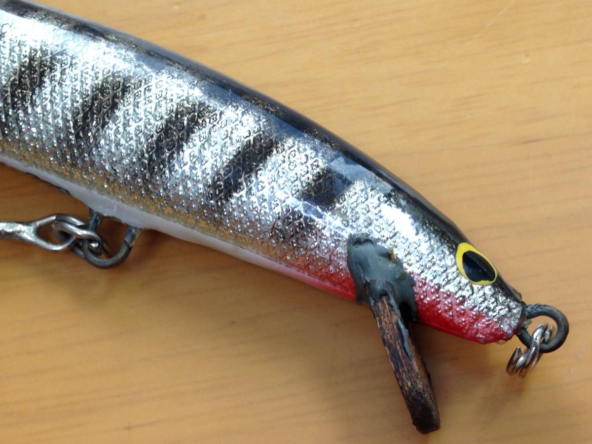 ★BAGLEY’S★ バグリーズ バングオー 12.8cm シルバーホイルブラックバック ※リップに交換あり #19-1040拍卖