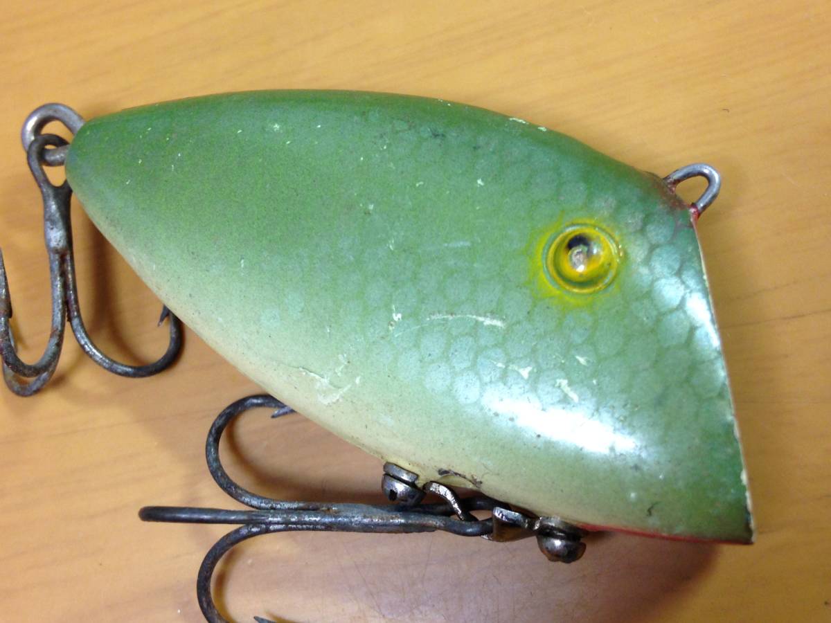 メーカー不明 バイブレーション グリーンスケール 検索用 ヘドン ピコパーチ バイユーブギ #19-1084拍卖