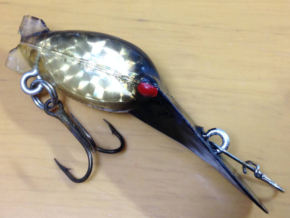 ★LUHR JENSEN★ ルーハージェンセン ホットショット5 クリアブラック 反射板 トラウト 管釣り #19-1061拍卖