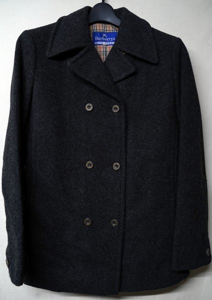 ◆Burberrys BLUE LABEL バーバリーブルーレーベル◆ウールピーコート◆拍卖