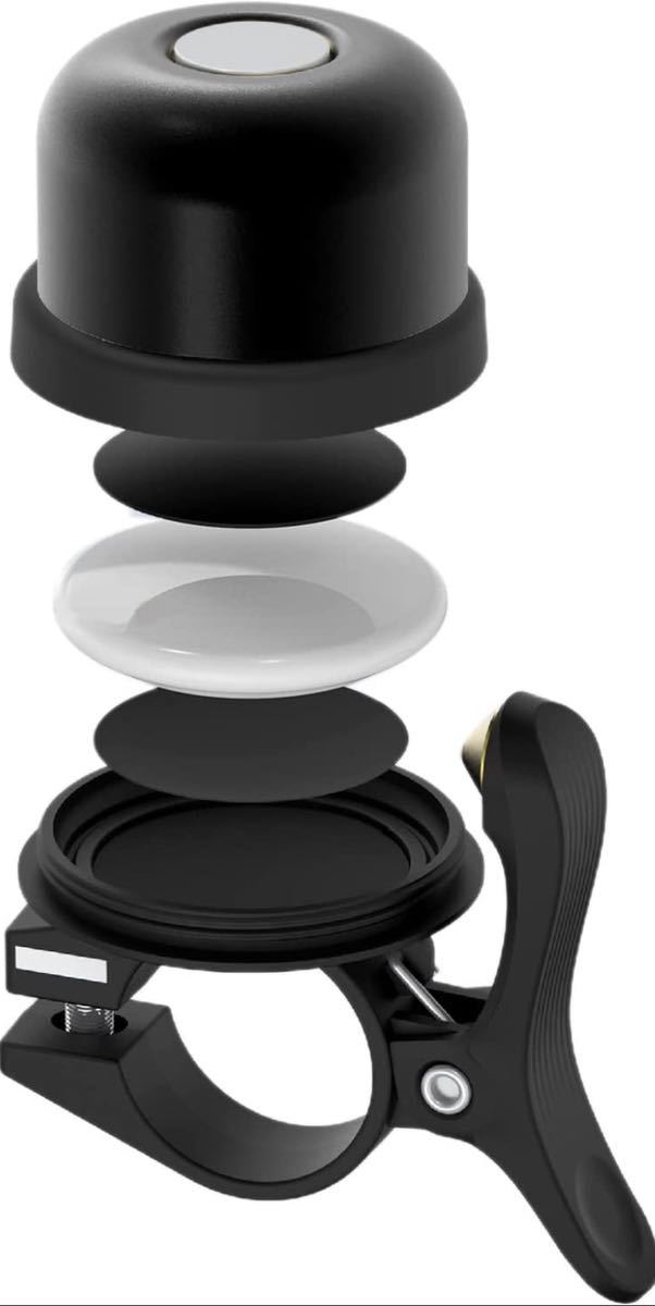 自転車用ベル AirTag自転車盗難防止保護 ロードバイク ベル 大音量 真鍮製 サイクルベル AirTag 盗難防止拍卖