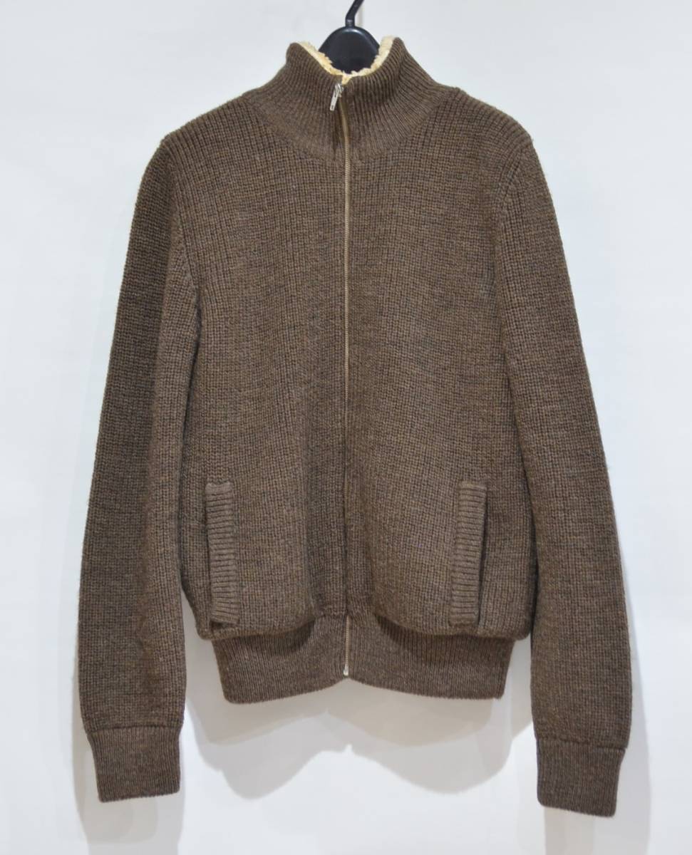 MAISON MARTIN MARGIELA マルタンマルジェラ 04AW 裏地 ボア ドライーズ ニット ここのえ M ブラウン Y-323995拍卖