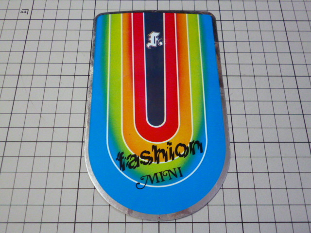 fashion MINI ステッカー 当時物 です(156×96mm)拍卖