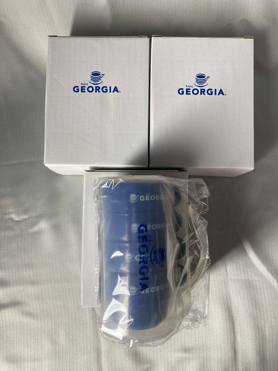 ジョージア オリジナル スタッキングマグカップ 3箱拍卖