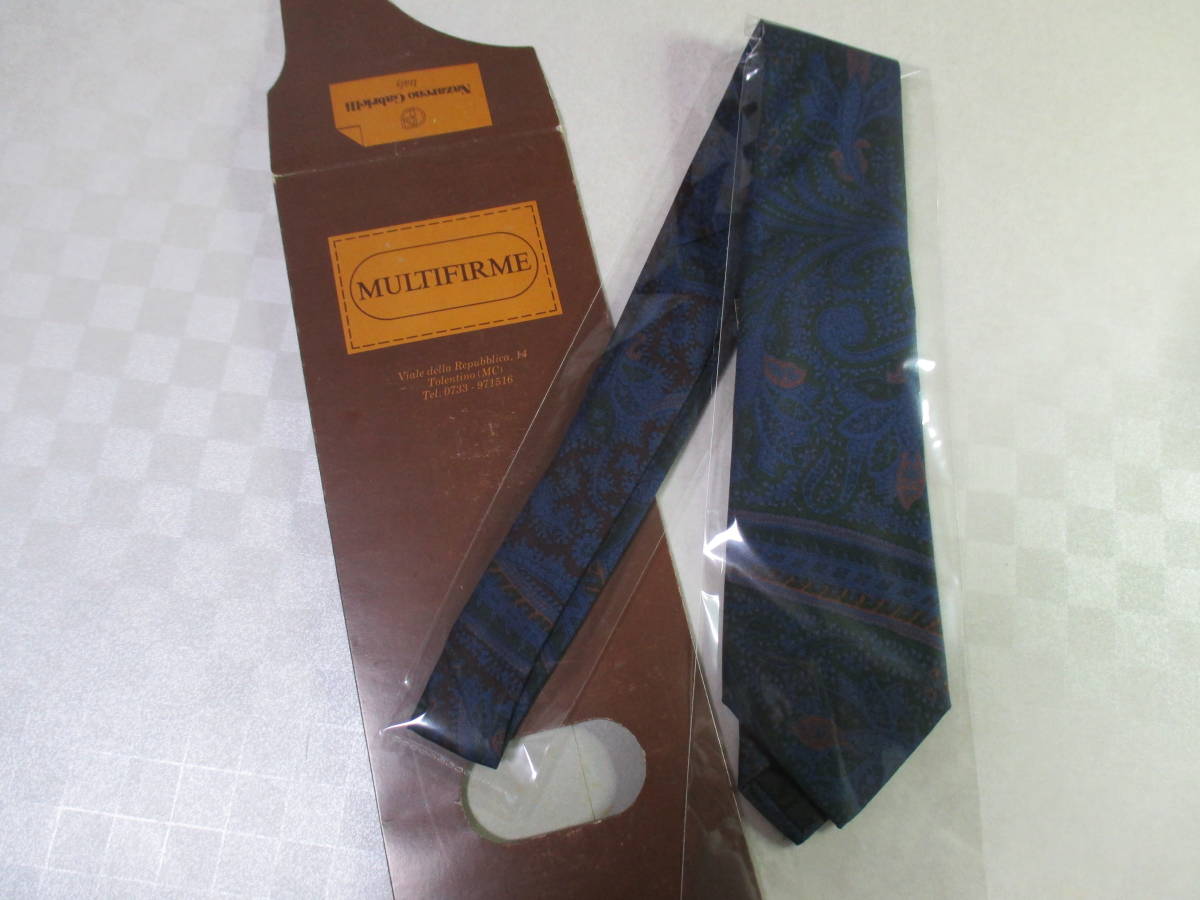 ◇ナザレノガブリエリ Nazareno Gabrielli ◇ネクタイ◇タグ付き◇新品未使用◇その他の柄◇紺色系◇第31弾ブランドがいっぱい◇31-78◇拍卖