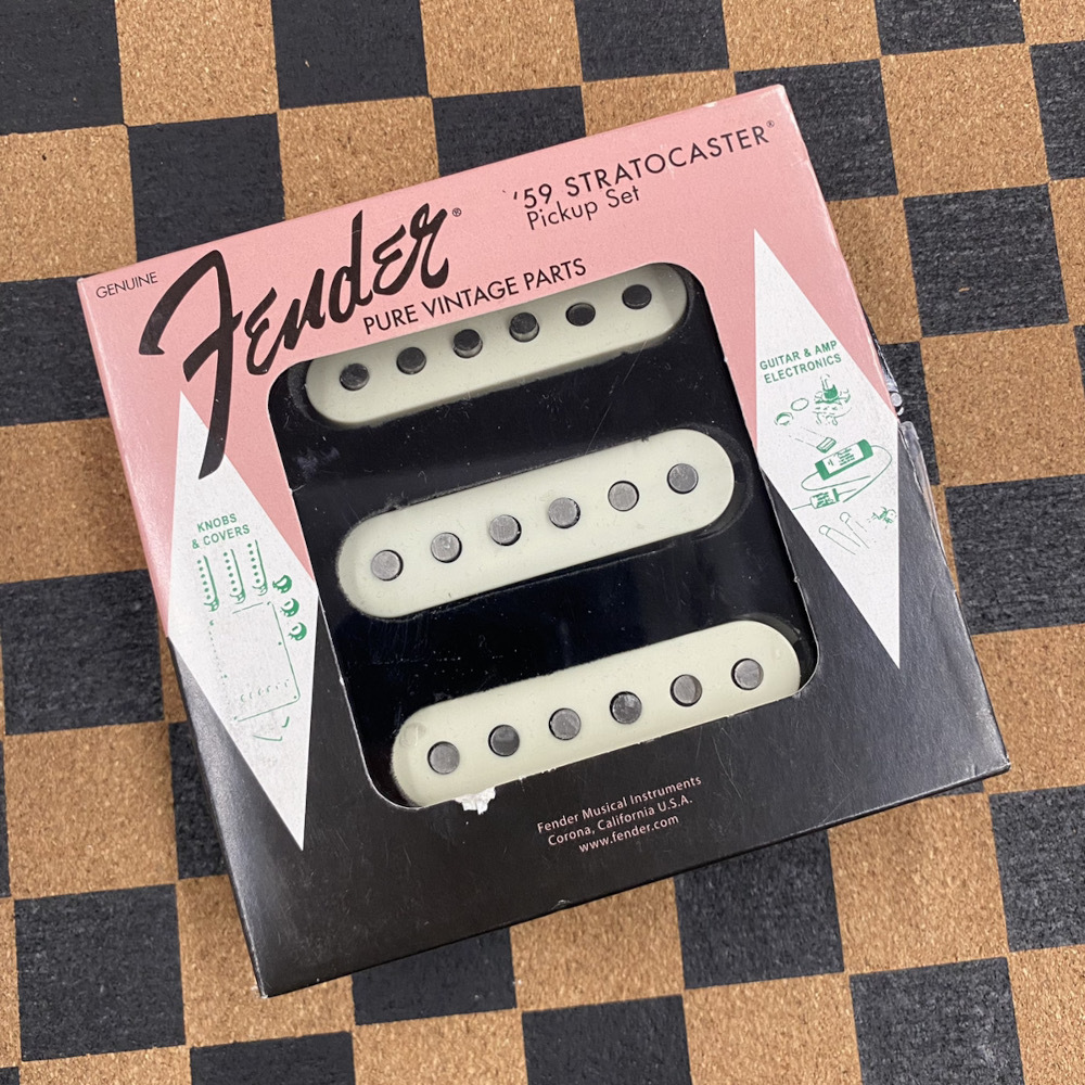 Pure Vintage '59 Stratocaster Pickup Set Vintage White拍卖