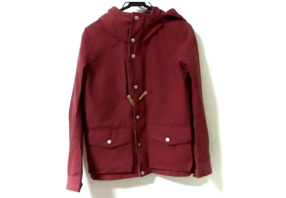 即決 ハレ HARE マウンテンパーカー 赤/フード付きジャンパー赤 レッド S~M拍卖