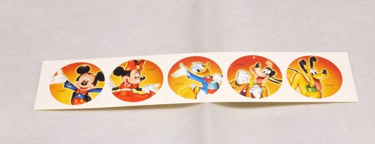香港ディズニーランド シール 非売品 ステッカー ミッキー ミニー ドナルド グーフィー プルート キャラクターシール拍卖