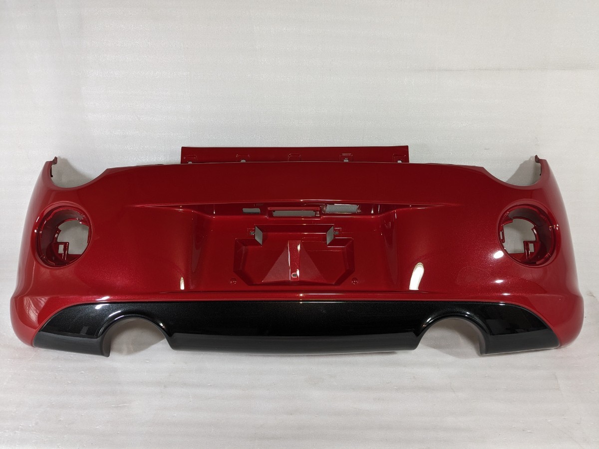 ダイハツ純正 LA400K コペン セロ リアバンパー 52159-B2840 レッド 棚番G-529拍卖