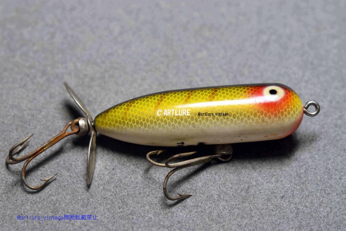 VINTAGE LURE HEDDON HEDDON BABY TORPEDO 366 1969~(7550-79)USA MADE #OLDLURE #ARTLURE_VINTAGE #ヴィンテージルアー拍卖