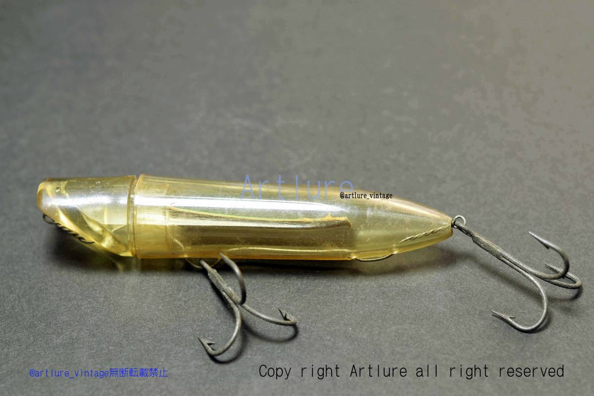 オールド珍品希少面白ルアー本物の魚をルアーに入れる VITA LURE BY RICE ENGINNERING CO,. 1946~ VINTAGE LURE (4661-113)USA 拍卖