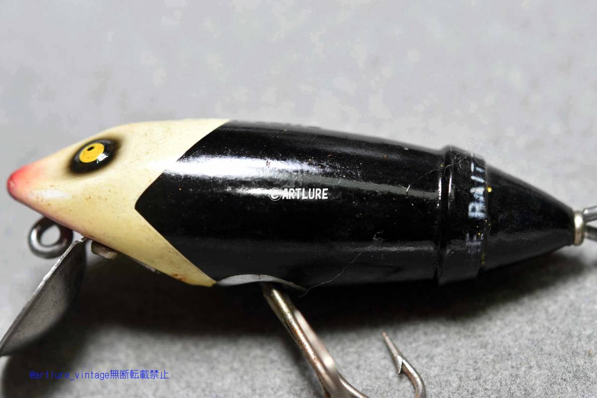 オールド珍品希少面白ルアーSOUTHBEND FISH-O-BITE 1991 THE BAIT THAS RIGHT c1939~ VINTAGE LURE (6019-194)USA #OLDLURE #ARTLURE_拍卖