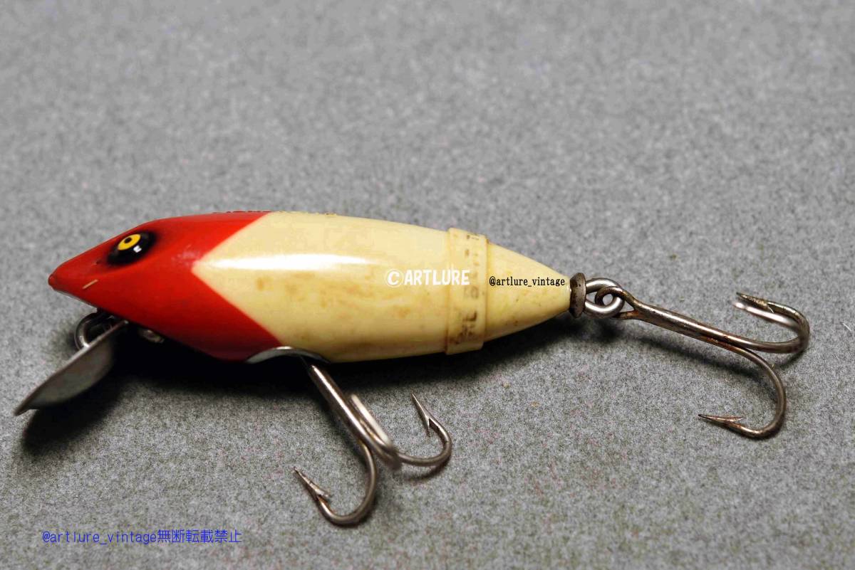 オールド珍品希少面白ルアーSOUTHBEND FISH-O-BITE 1991 THE BAIT THAS RIGHT c1939~ VINTAGE LURE (6018-194)USA #OLDLURE #ARTLURE_拍卖