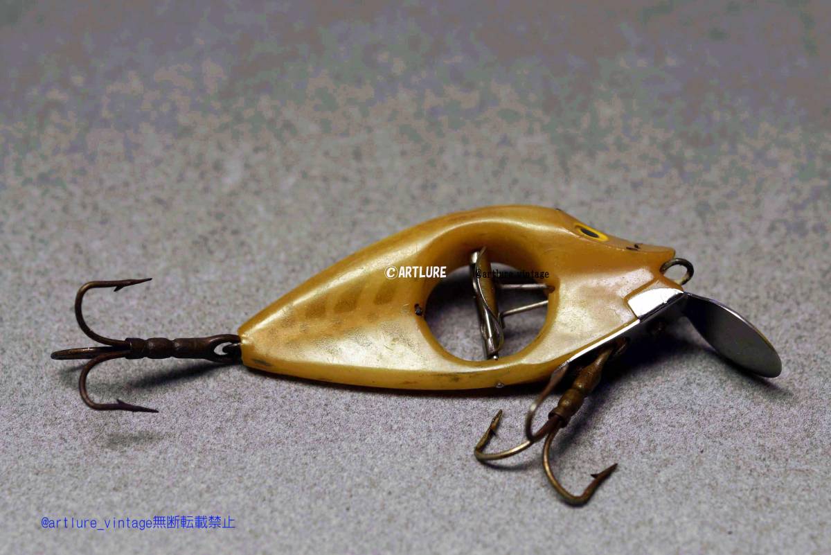 オールド珍品希少面白ルアー VINTAGE LURE (4364-98C)USA #OLDLURE #ARTLURE_VINTAGE 拍卖