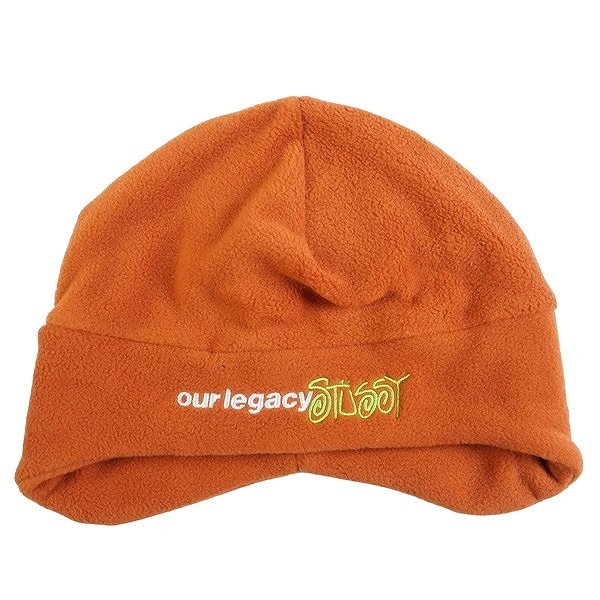 STUSSY ステューシー ×OUR LEGACY WORK SHOP 24SS POLAR FLEECE BEANIE RUST ビーニー 茶 Size 【フリー】 【新古品・未使用品】 20786238拍卖