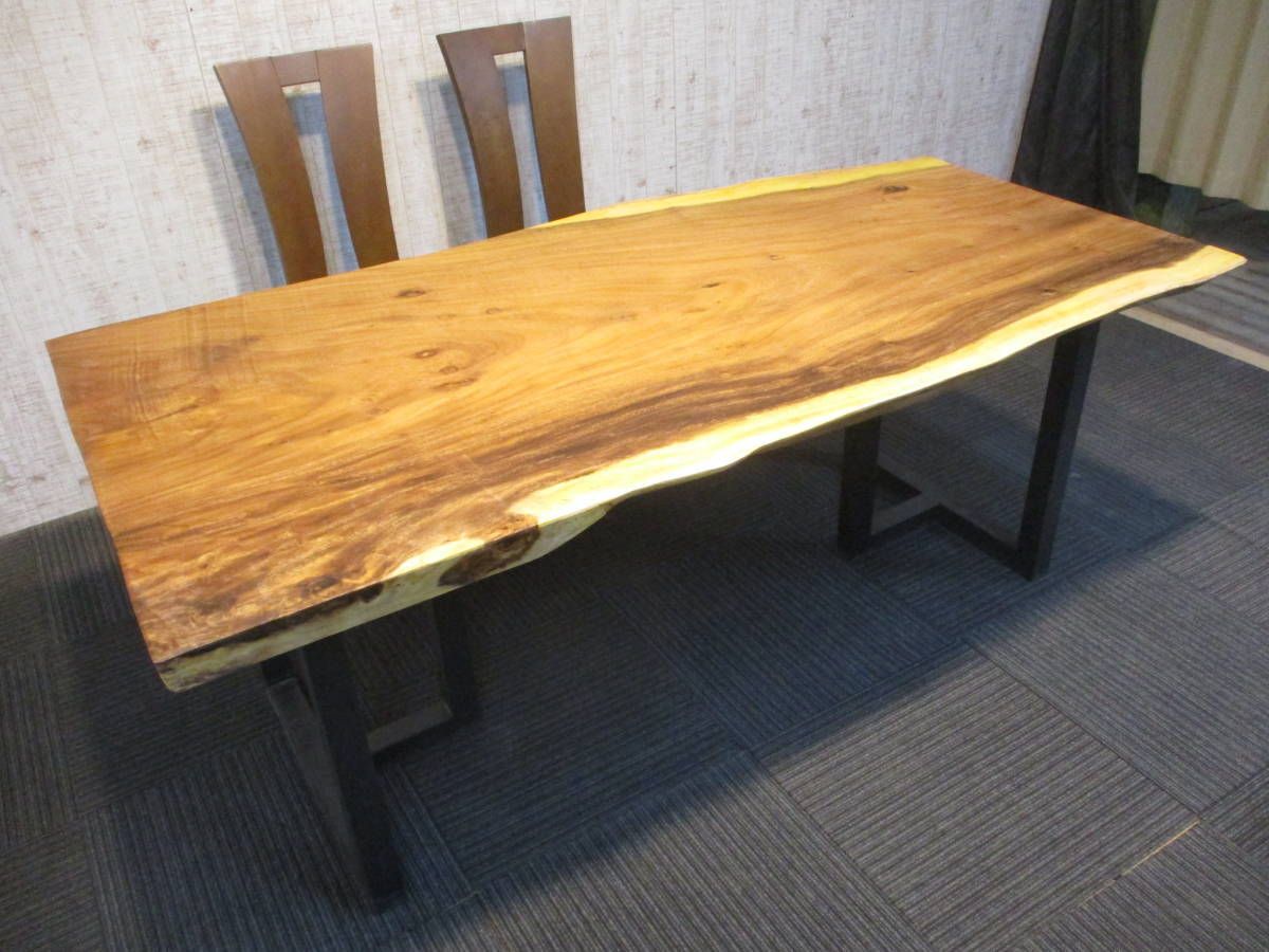 #1078■ モンキーポッド 一枚板 無垢 テーブル 板 ローテーブル ダイニングテーブル 座卓 天板 デスク拍卖