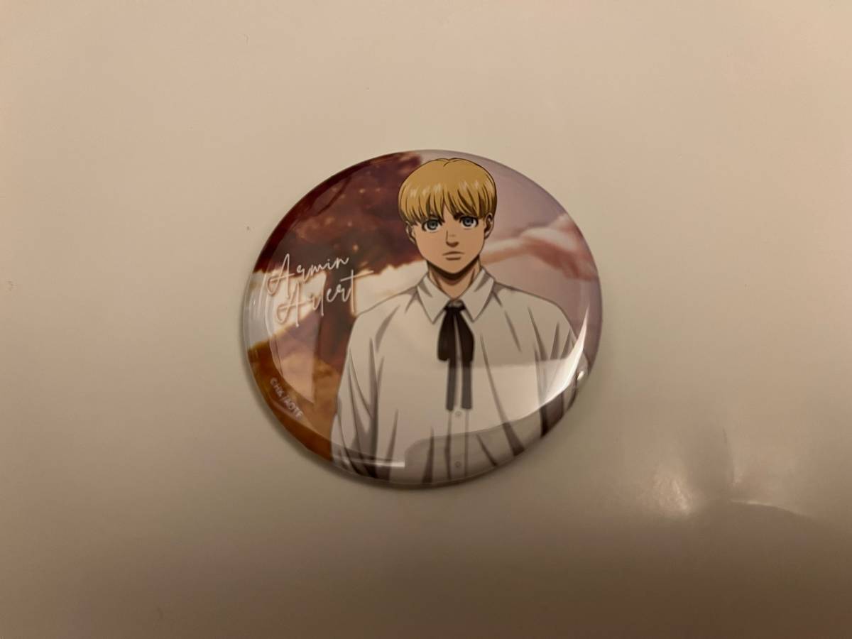 進撃の巨人 ATTACK FES 缶バッジ アルミン 4個あり拍卖