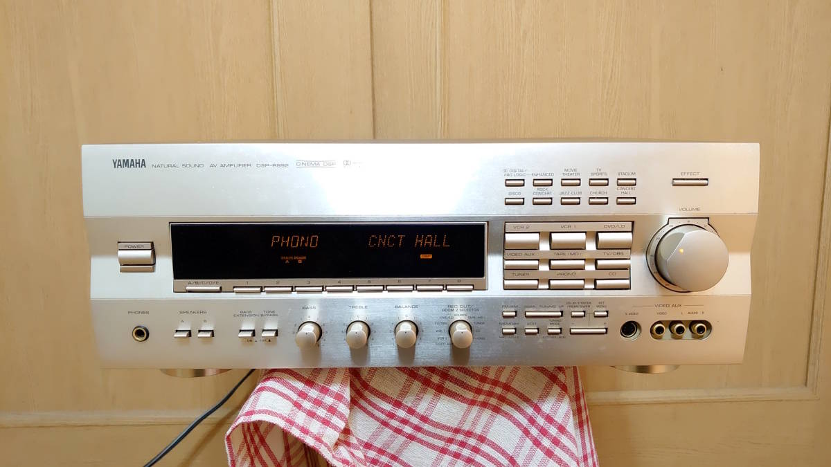 YAMAHA DSP-R992 AVアンプ FM/AMチューナー内蔵 リモコンあり拍卖