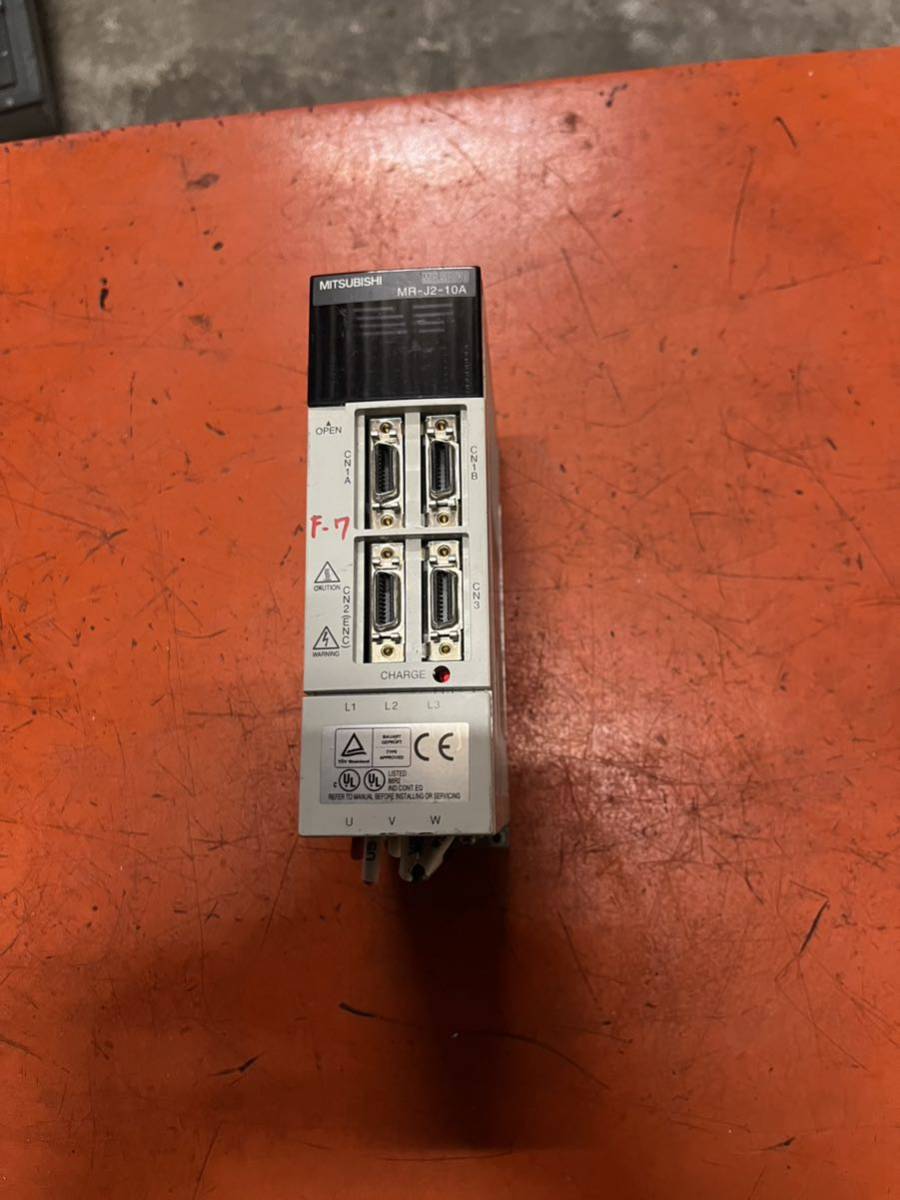F7 三菱 MITSUBISHI AC SERVO MR-J2-10A 100W拍卖