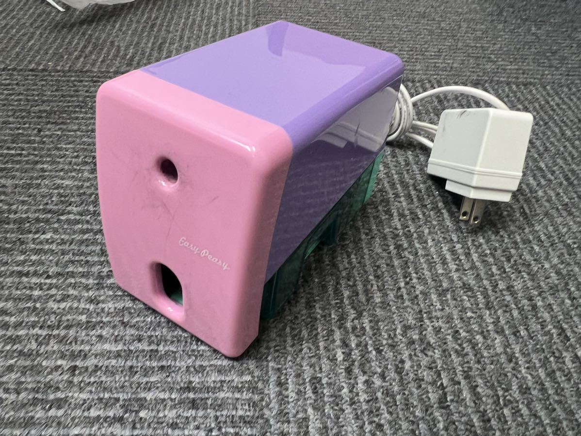ソニック イージーピージー 電動鉛筆削り えんぴつけずり ピンク EK-7018-P 中古拍卖