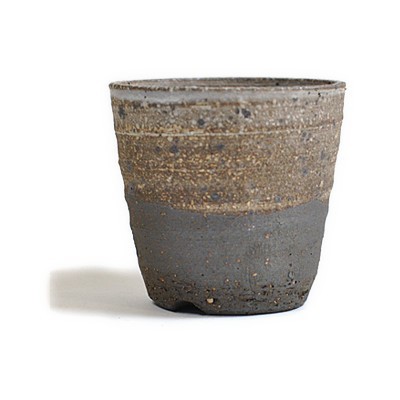 盆栽鉢 3号 白ゆう掛分切立 幅8cm×高さ8cm 3号 白ゆう掛分切立拍卖