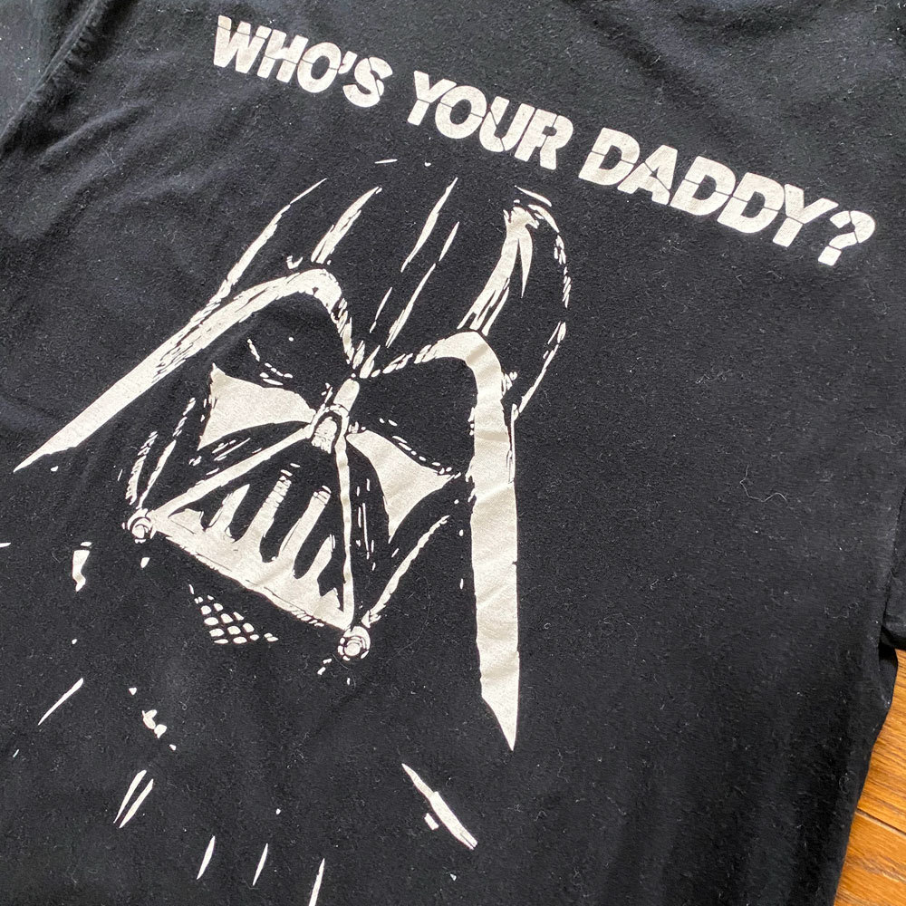 スターウォーズ ダースベイダー Tシャツ M/ハンソロチューバッカr2d2c3poヨーダルークボバフェットヴィンテージアメカジusa古着70s80s90s拍卖