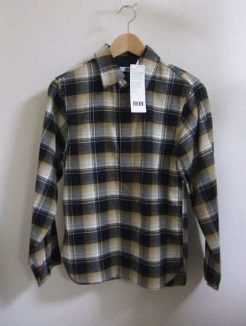 Uniqlo U フランネルシャツ 未使用拍卖