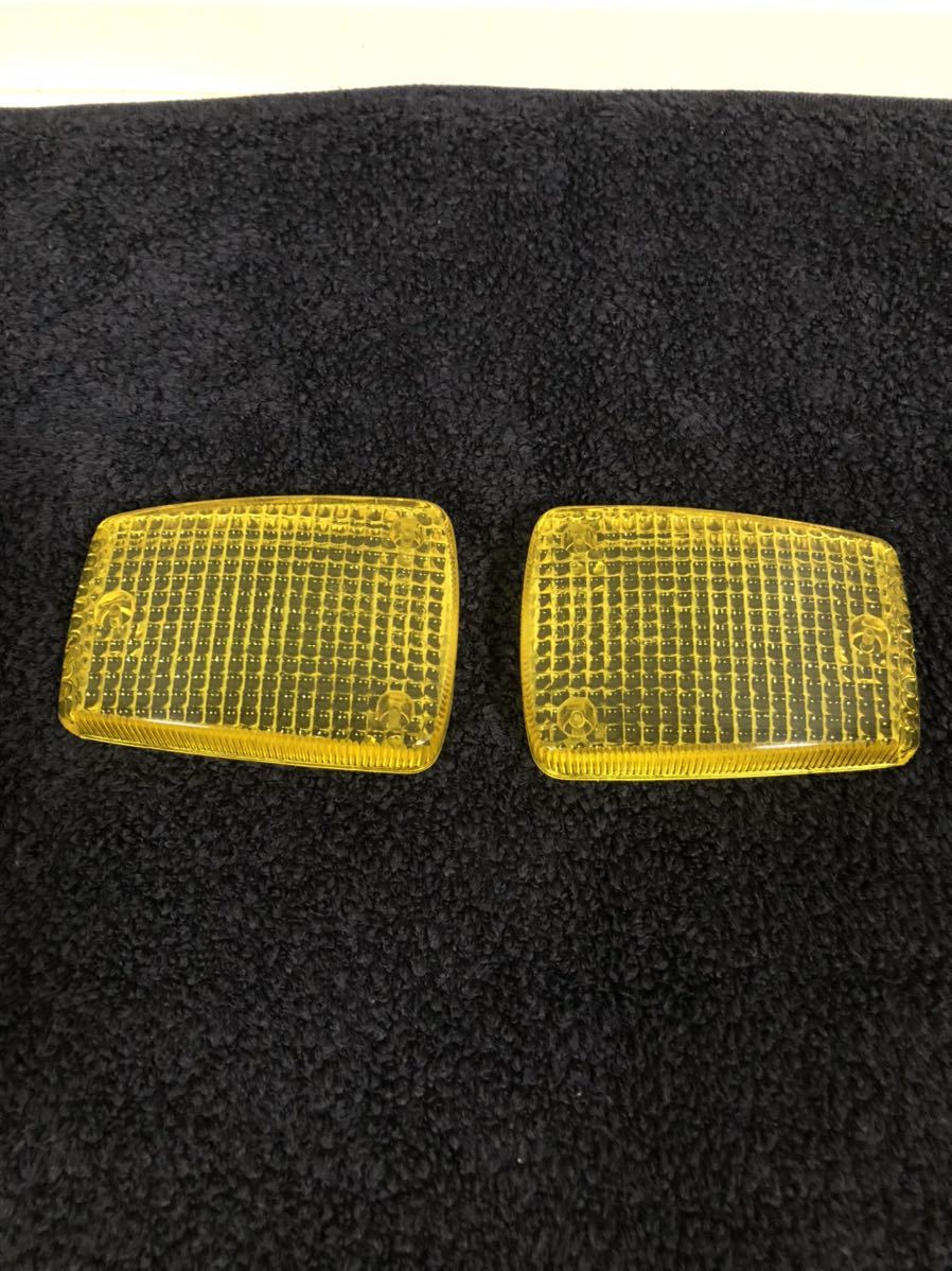 CBX400F CBX550F ウインカーレンズ 黄色 イエロー 純正タイプ拍卖