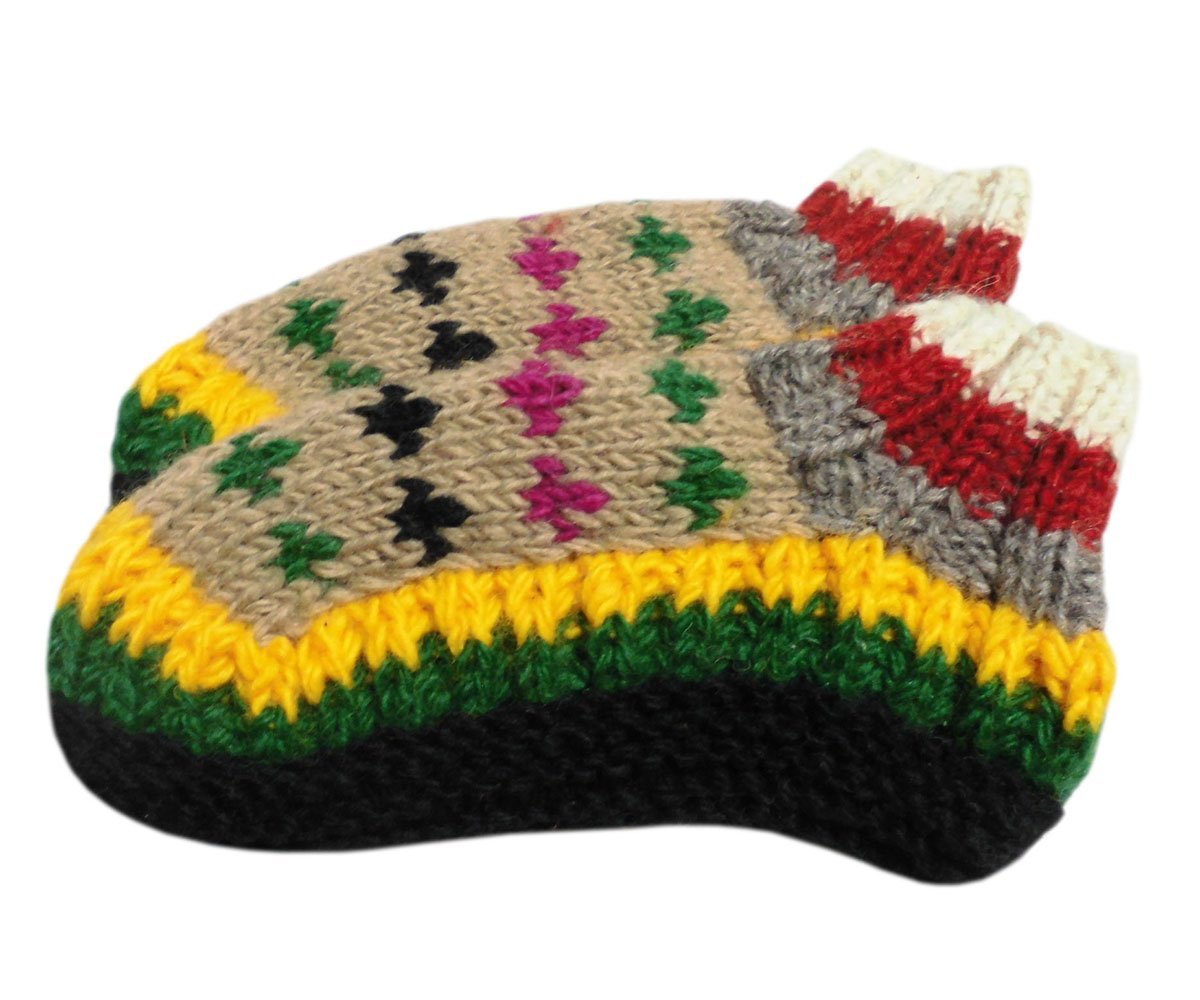 ■☆アジアン衣料 ネパール手編みウールソックス(NKU-41)拍卖