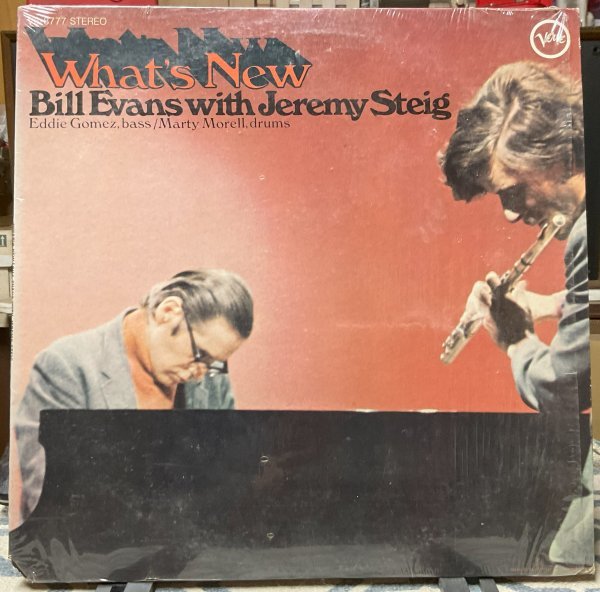 BILL EVANS with JERMY STEIG/WHAT`NEW/拍卖