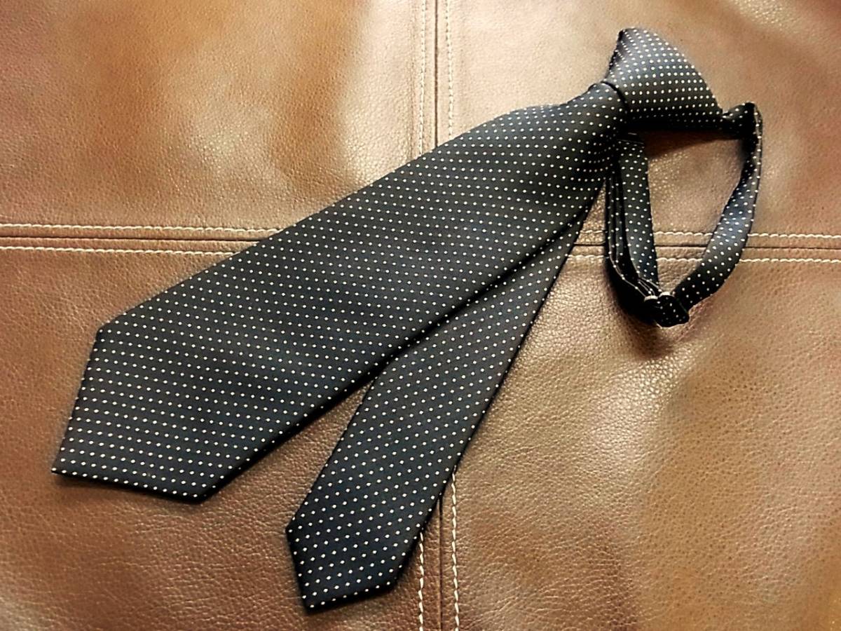 ♪【キッズ用】0078♪美品コムサデモードISM【ワンタッチ・正面28.5cm】ネクタイ拍卖