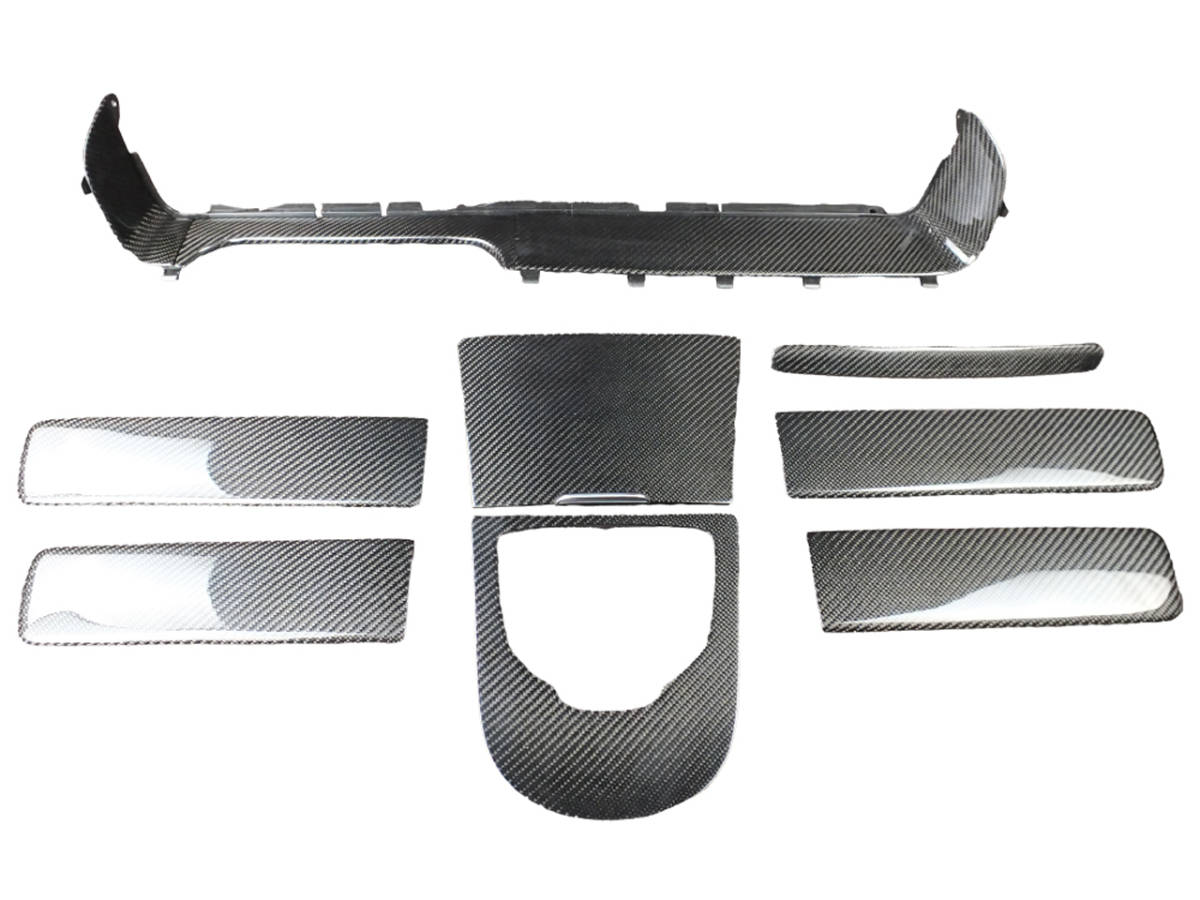 W463A W464 インテリア パネル カーボン 左ハンドル用 8pcs メルセデス ベンツ Gクラス ゲレンデ 国内発送 即納 カスタム 内装 パーツ拍卖