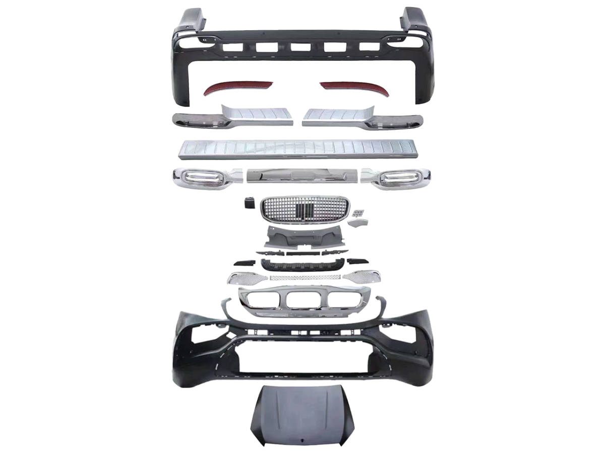 W447 フロント バンパー グリル リア バンパー ボンネット GLS マイバッハtype 未塗装 メルセデス ベンツ Vクラス 国内発送 即納 エアロ拍卖