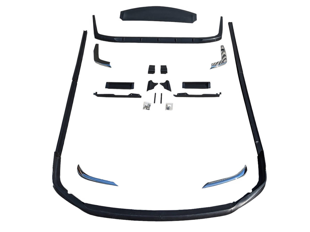 明日着 LM フロント リップスポイラー サイド ステップ リア リップスポイラー リアウイング 未塗装 レクサス LEXUS 即納 カスタム 外装拍卖