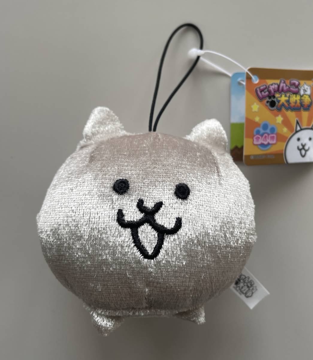 ☆にゃんこ大戦争 ちびでか マスコット2 メタルネコ☆猫 ぬいぐるみ拍卖
